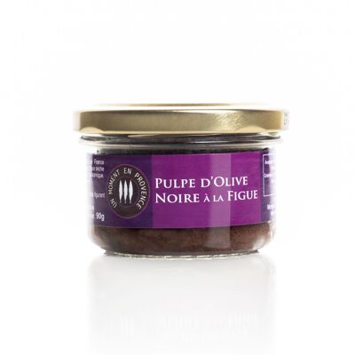 Black olive pulp with fig