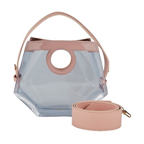 Sac MINI JOAN Vinyle Rose