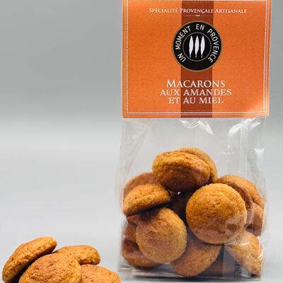 Macarons Amande et Miel 150g : Un Voyage Gourmand au Cœur de la Provence 🍯🌰
