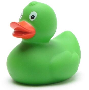 Canard en caoutchouc - canard en caoutchouc vert (6cm) 2