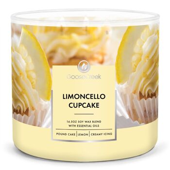 Limoncello Cupcake Goose Creek Candle® 411 grammes 1