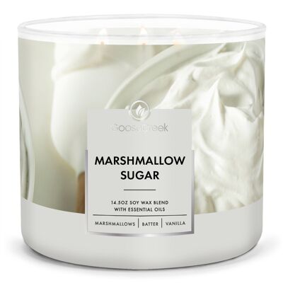 Vela Marshmallow Sugar Goose Creek® 411 gramos