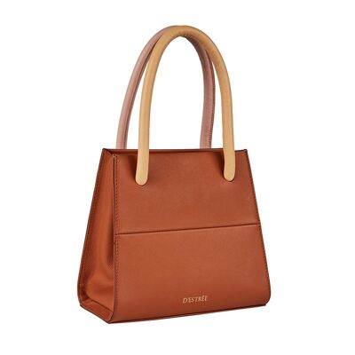 MINI BRIDGET Bolso Camel Rosa