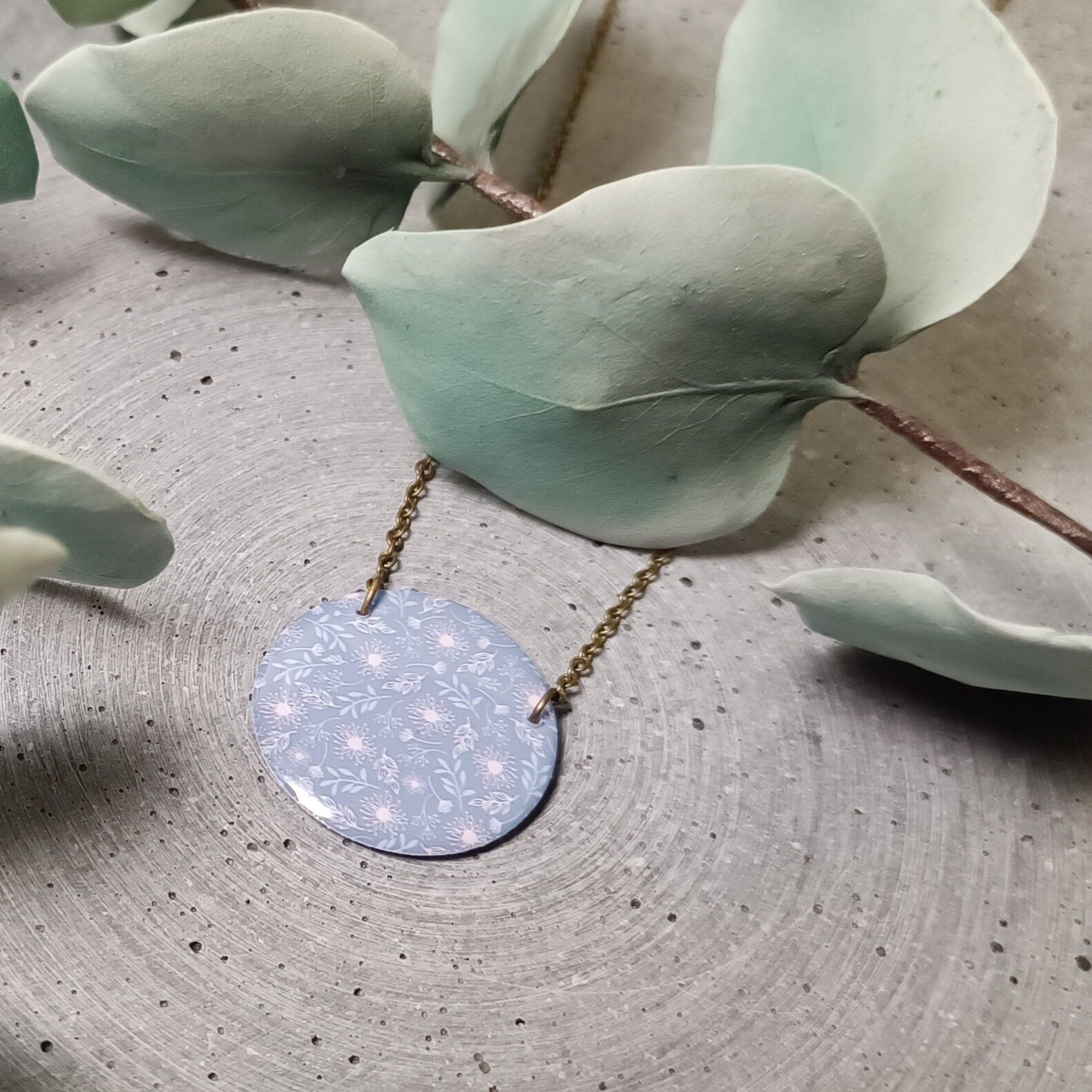 Collana reversibile Chamerolles – motivo floreale 1226