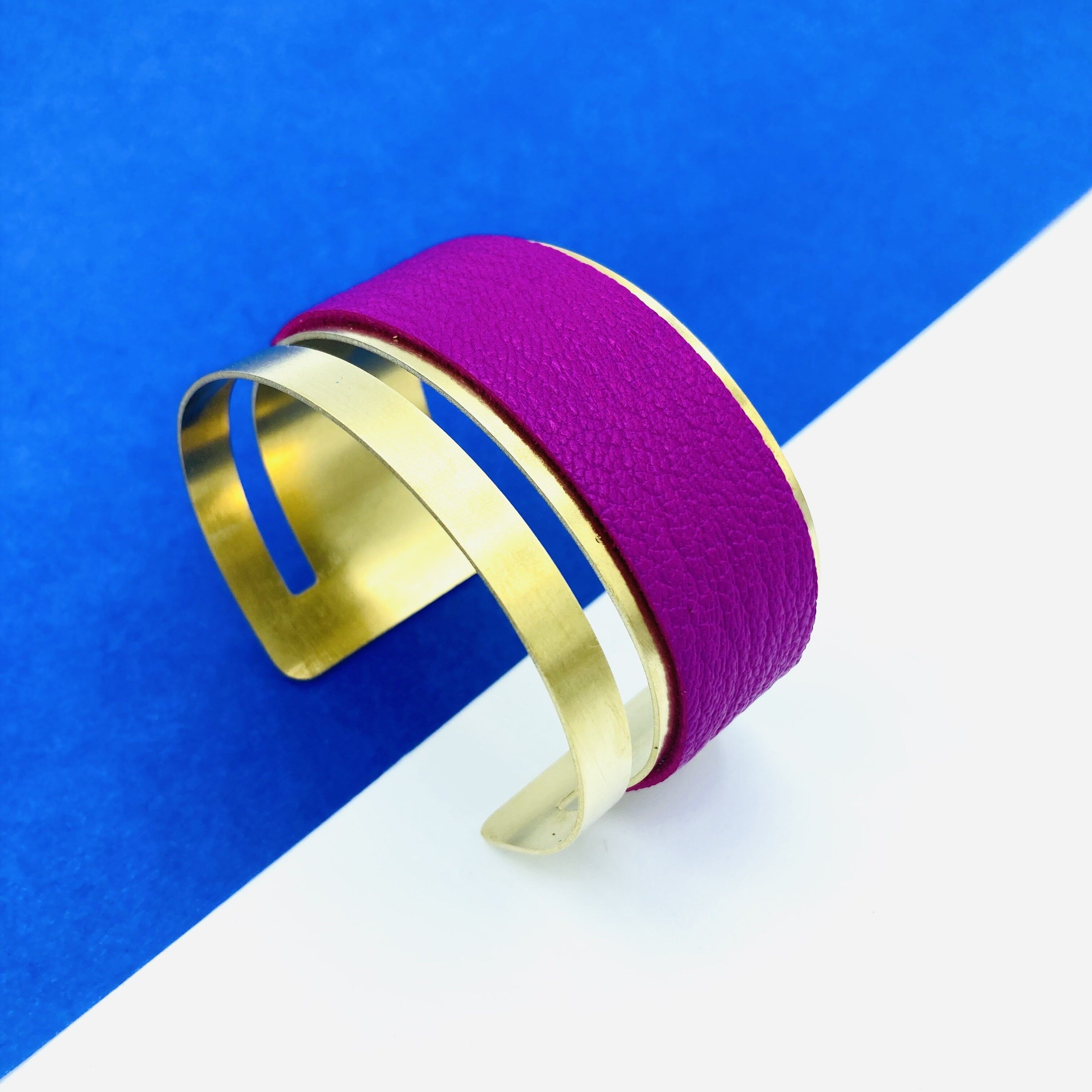 Brazalete Anita fucsia