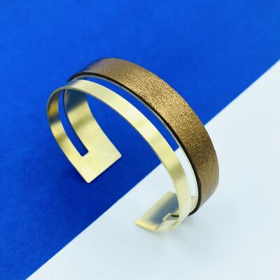 Agathe bronze cuff