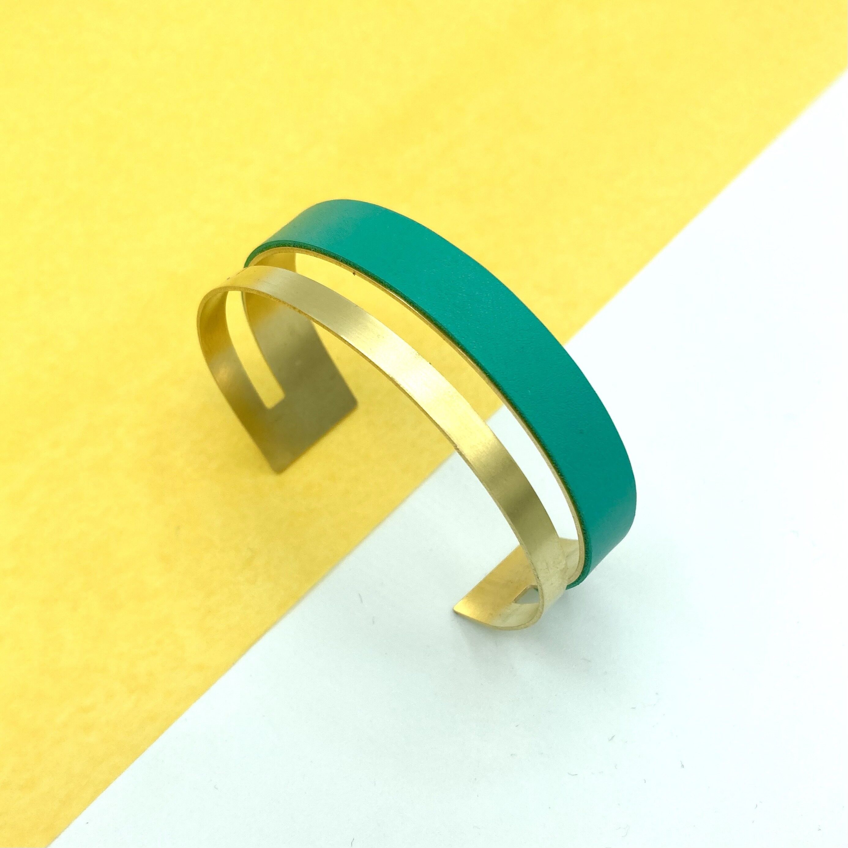 Brazalete Agathe Turquesa