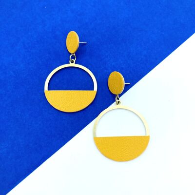 Yellow Camille earrings
