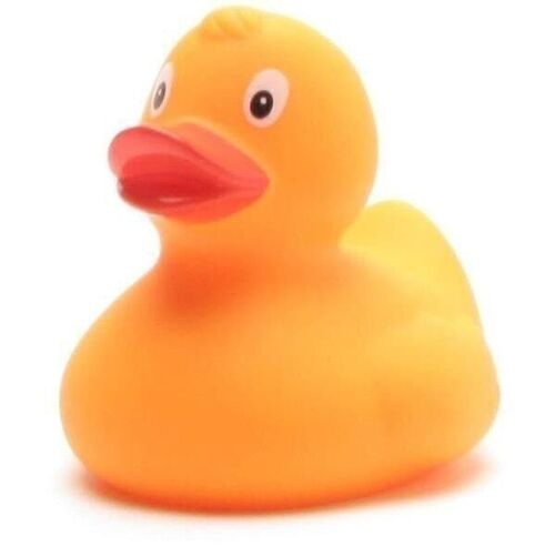 Badeente - Magic Duck mit UV-Farbwechsel gelb zu orange Gummiente