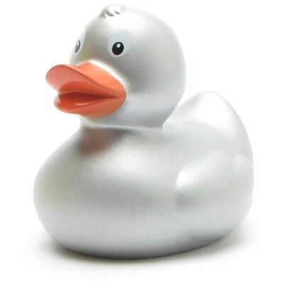 Rubber duck - silver rubber duck