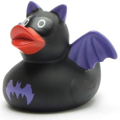 Badeente - Batman (violett) Gummiente