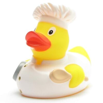 Rubber duck - cook (white) rubber duck