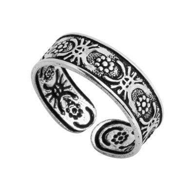 Jolie bague d'orteil en argent