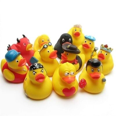 Rubber duck - set of 12 rubber ducks