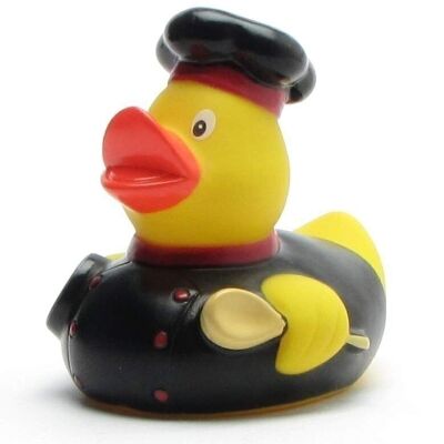 Rubber duck - cook (black) rubber duck