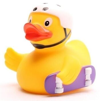 Canard en caoutchouc - canard en caoutchouc skateur 2