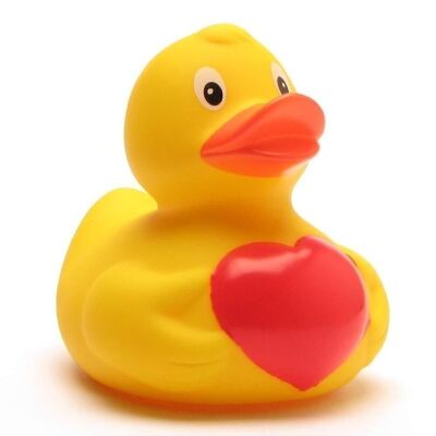 Rubber duck with heart - rubber duck