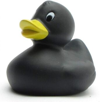 Canard en caoutchouc - Canard en caoutchouc Romy (noir) 1