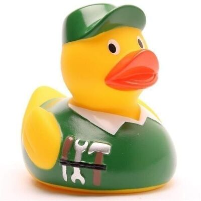 Rubber duck - caretaker (green) rubber duck