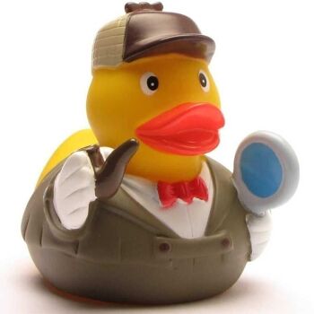 Canard en caoutchouc - canard en caoutchouc Sherlock Holmes 1