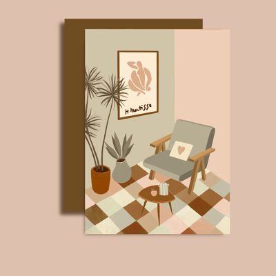 A6 Matisse card