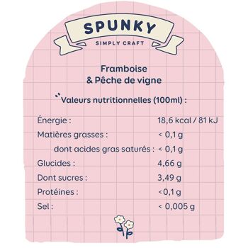 Spunky Framboise & Pêche de vigne 🍑 2