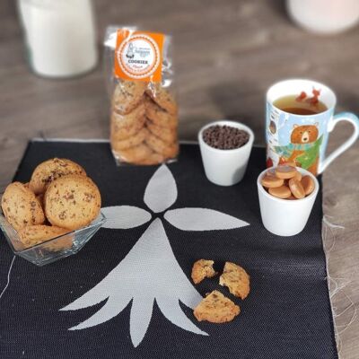 Galletas de chocolate - chips de caramelo