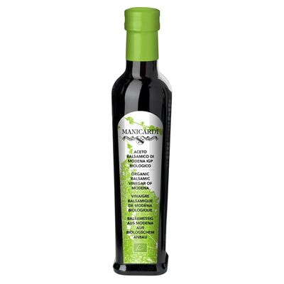 Organic balsamic vinegar of modena 250ml