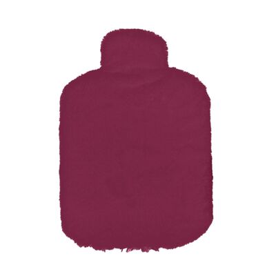 Plum hot water bottle