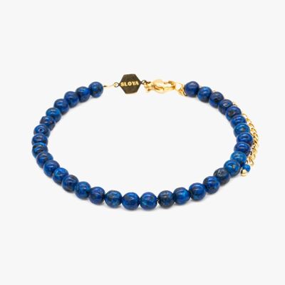 Serena bracelet in Lapis lazuli stones
