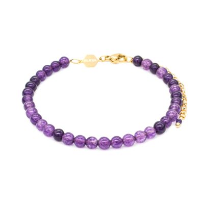 Pulsera Serena en piedras Amatista