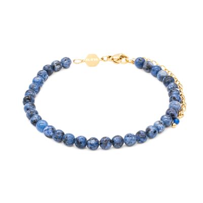 Pulsera Serena en piedras Sodalita