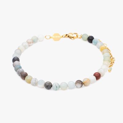 Serena bracelet in Amazonite stones