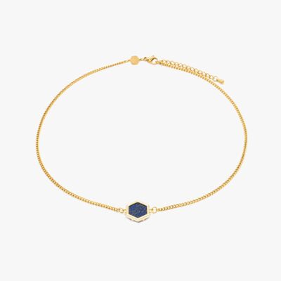 Hexalia necklace in Lapis lazuli stones