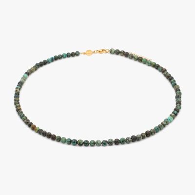 Collier Serena en pierres Turquoise Africain