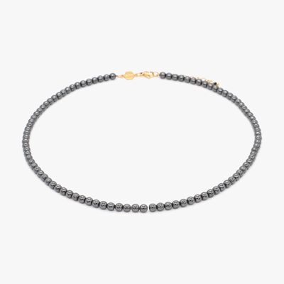 Collana Serena in pietre Ematite