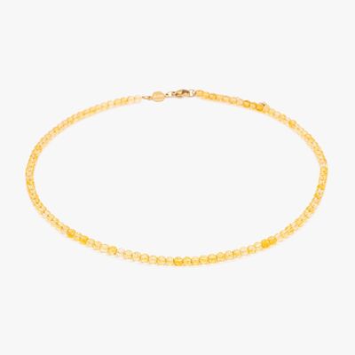 Serena necklace in Citrine stones