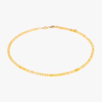 Collier Serena en pierres Citrine