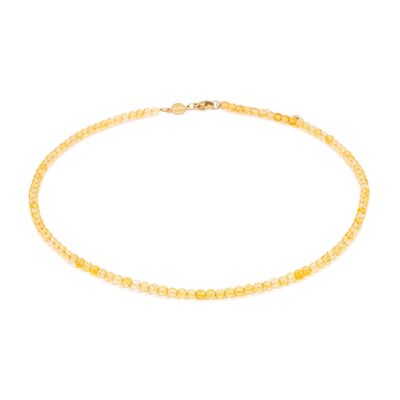 Collar Serena en piedras Citrino