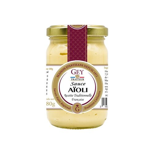 Sauce Aioli   - Raoul Gey Traiteur - 21cl