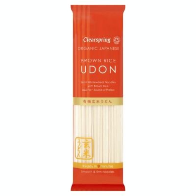 Fideos udon de arroz integral ecológico 200g - FR-BIO-09