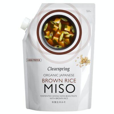 Organic brown rice miso - 300g soft bag - FR-BIO-09