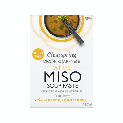 Organic white miso soup - With seaweed (4x15g) - FR-BIO-09