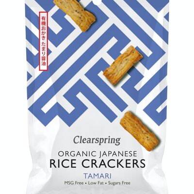 Cracker di riso giapponesi biologici - Tamari 50g - FR-BIO-09