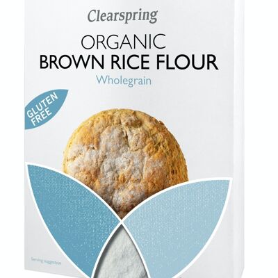 Organic brown rice flour 375g - FR-BIO-09