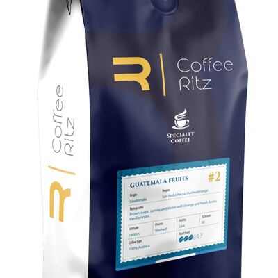 Caffè in grani, Specialità, Artigianale "CILIEGIA DEL GUATEMALA" 1kg/Fairtrade, Café en grains de spécialité/Équitable