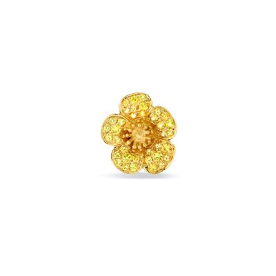 Buttercup Stud Earring Medium Flower