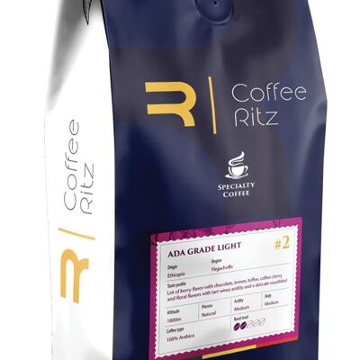 Coffee beans, Specialty, Artisanal "Ada Grade Light" 1kg/Fairtrade, Café en grains de spécialité/ Équitable