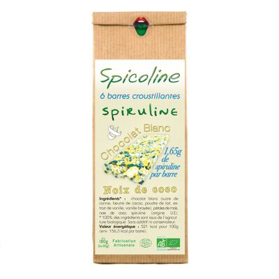 Spicoline - Coconut White Chocolate Bars