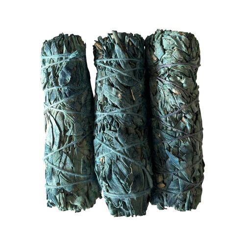 3x Nag Champa White Sage 4" Smudge Sticks